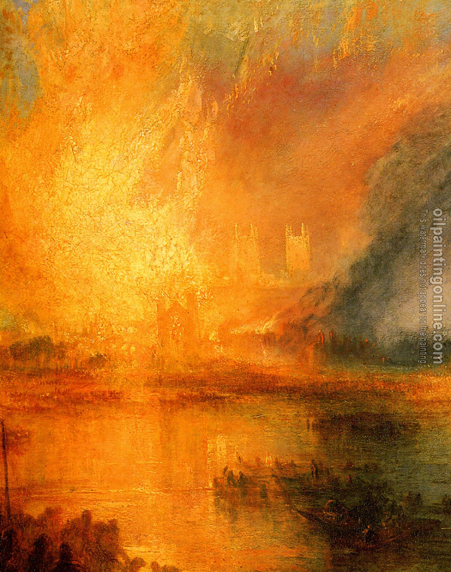 Turner, Joseph Mallord William - The Burning of the Houses of Parliament